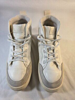 Hey Dude Cody Hi W Canvas White Women’s Size 10 High Top Sneakers